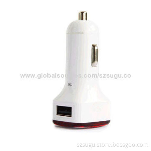 Good selling mini car USB charger, 3.5mm aux audio cable